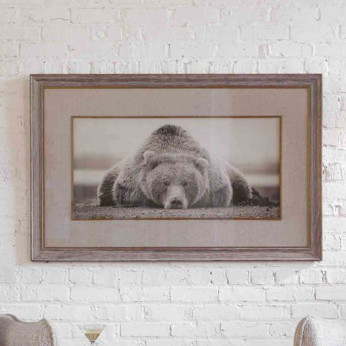 Sleepy Bear Art Print