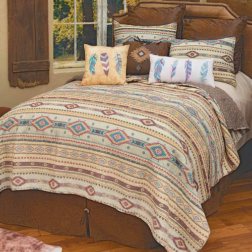 Southwest Vista Quilt Bed Set - Twin