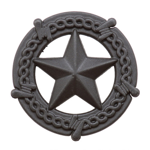 Star with Barbed Wire Cabinet Knobs - Set of 2