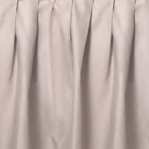 Taupe Gathered Bedskirt - King