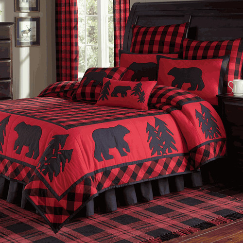 Black Bear Retreat Quilt Bedding Collection