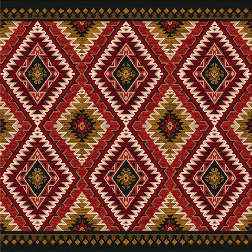 Traditions Rust Rug - 8 Ft. Square