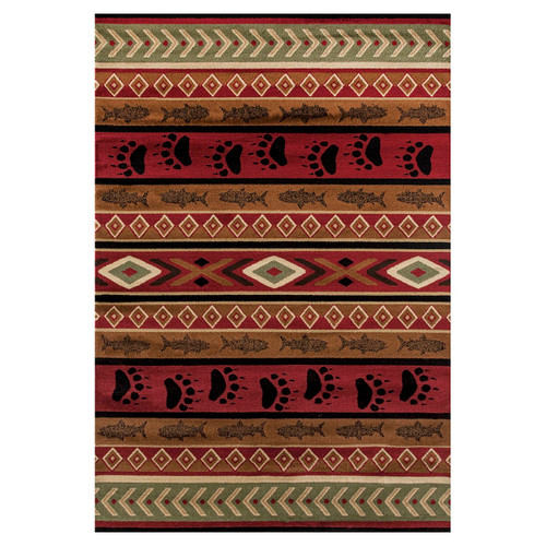 Tribal Tracks Rug - 8 x 11 - OUT OF STOCK UNTIL 07/02/2024