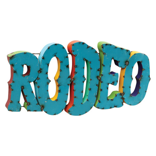 Turquoise Rodeo Sign