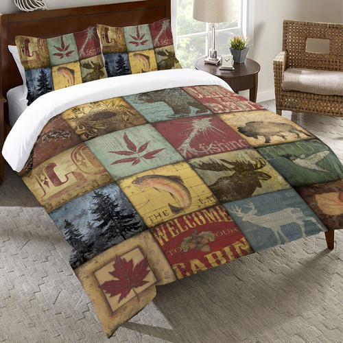 Cabin Lifestyle Duvet Cover - Twin