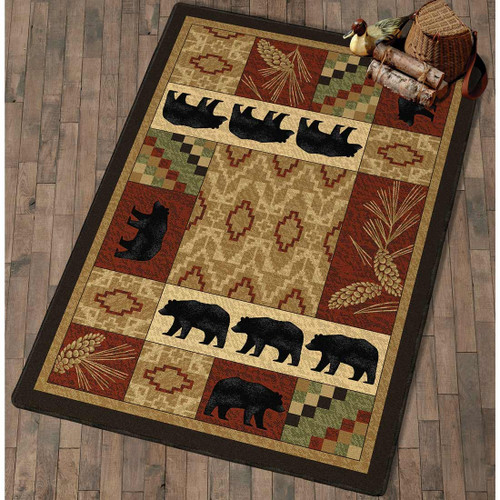 Bear Trails Rug Collection