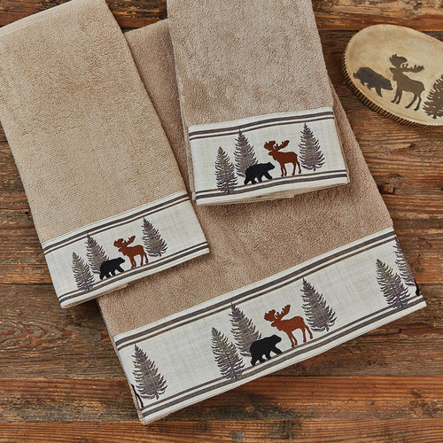 cabin bath towel sets