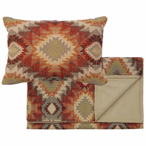 Yuma Sol Bedscarf & Pillow Set - King