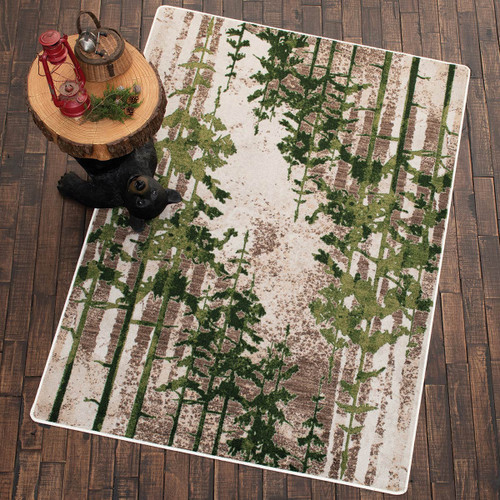 Evergreen Mist Rug - 4 x 5