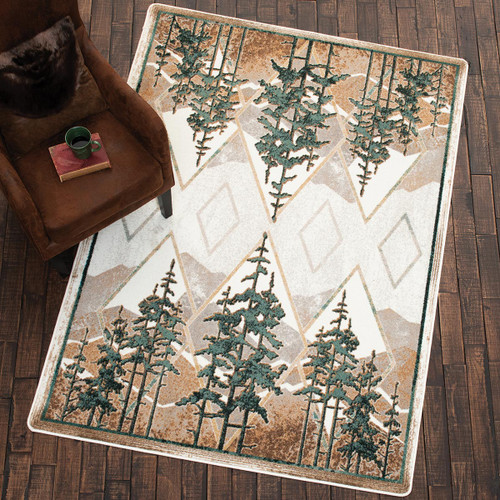 Timberline Diamond Rug - 2 x 8