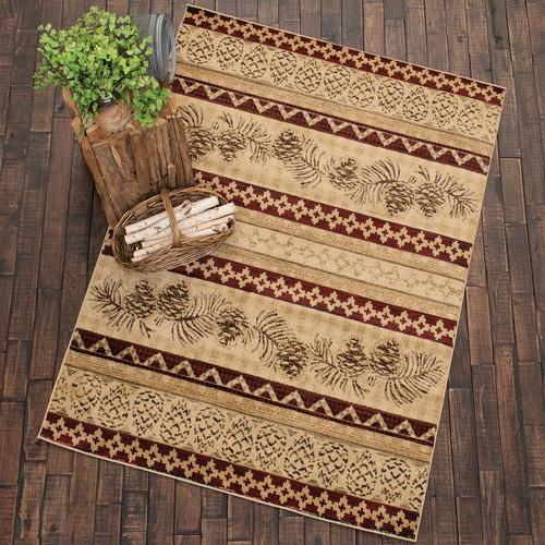 Pinecone Rows Rug - 5 x 7 - OUT OF STOCK UNTIL 05/22/2024