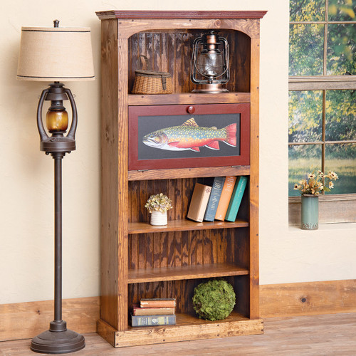 Trout River Wood Bookcase