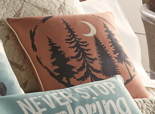 Forest Adventure Accent Pillow