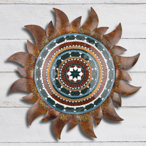 Santa Fe Sun Metal Wall Art