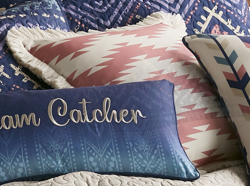 Dreamcatcher Geometric Pillow