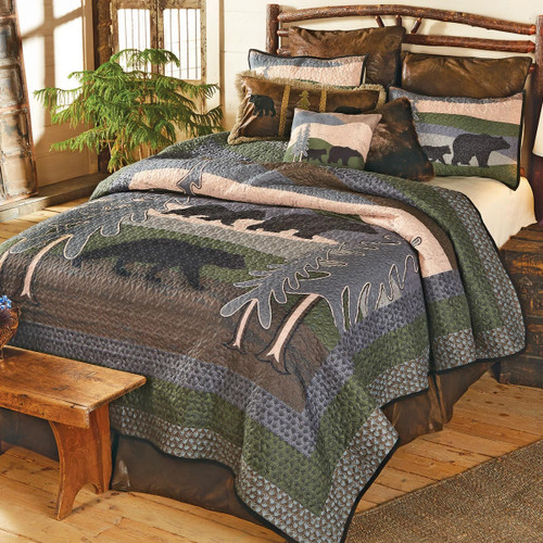 Black Bear Hills Quilt Bedding Collection