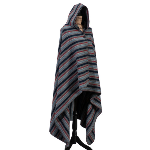 Nordic Alpine Stripe Hooded Throw