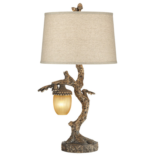 Acorn Tree Table Lamp