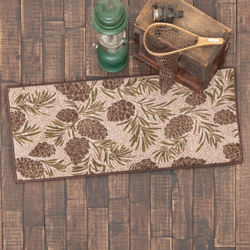 Pinecones Accent Rug