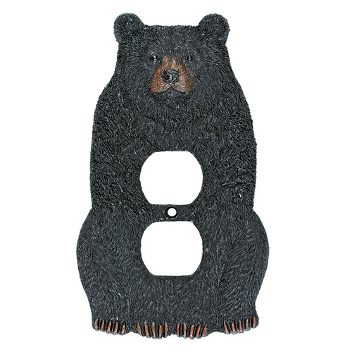 Black Bear Outlet Cover