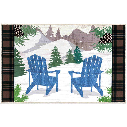 Mountain Plaid Rug