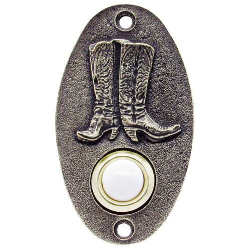 Trusty Boots Oval Doorbell