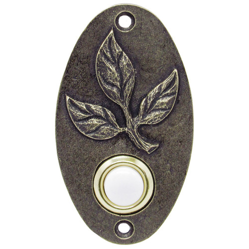 Leaf Trio Oval Doorbell