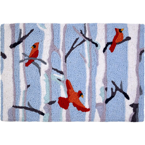 Birch Grove Cardinals Indoor/Outdoor Rug