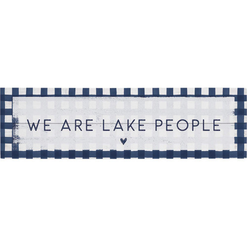 Lake People Wall Art