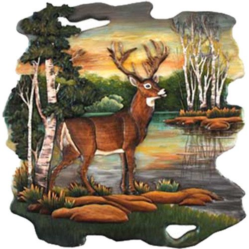 Birch Grove Deer Wall Art