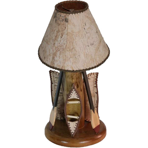 Native Canoes Table Lamp