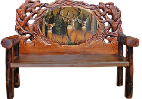 Muir Woods Deer Sofa Bench - OUT OF STOCK UNTIL 10/18/2023