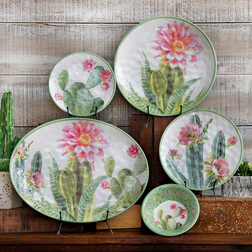 Desert Blooms Cactus Dinnerware