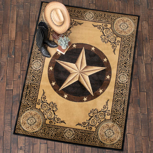 Lone Star Western Rug - 5 x 7