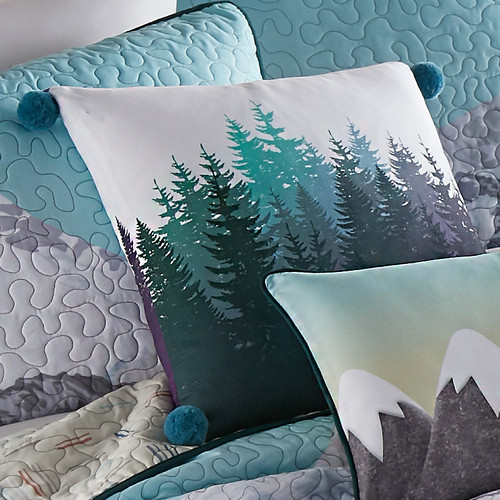 Twilight Forest Tree Pillow