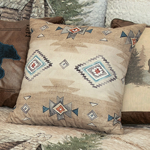 Wildlife Cabin Accent Pillow