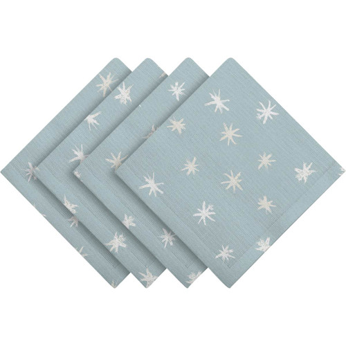 Woodland Snow Napkins - Set of 4 - OUT OF STOCK UNTIL 07/29/2024