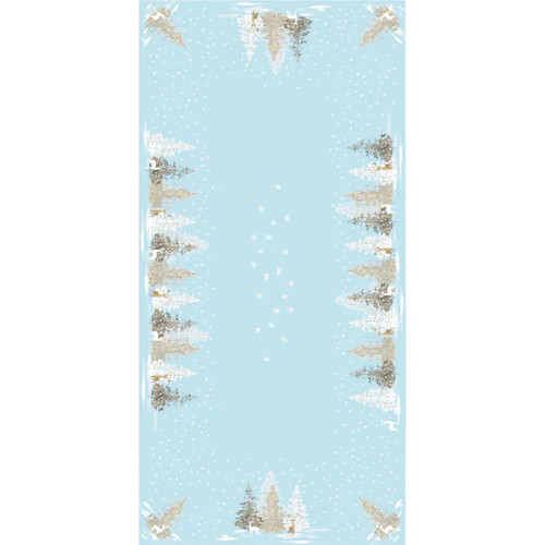 Woodland Snow Tablecloth - 144 Inch