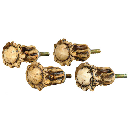 Antler Crown Cabinet Knobs (Set of 4)