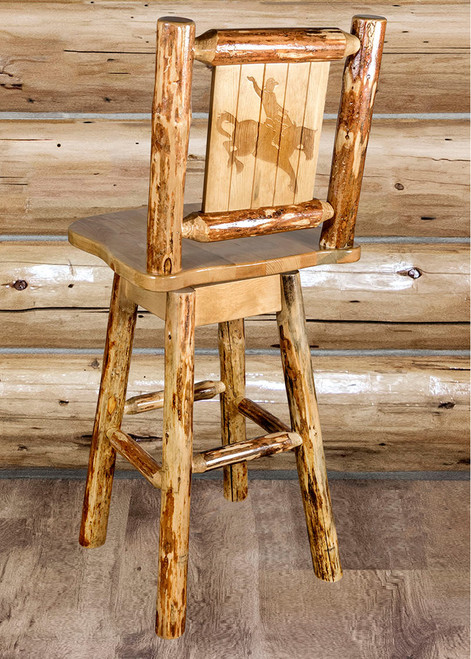 Cascade Swivel Barstool - Bronc