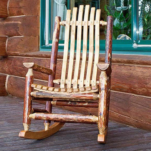 Cascade Rocking Chair with Stained Finish