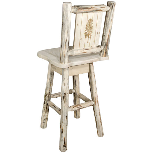 Asheville Swivel Counter Stool - Tree