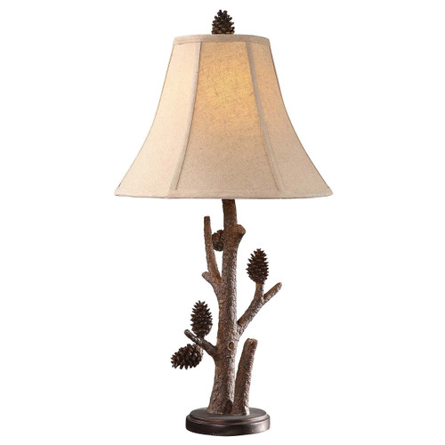 Pioneer Pinecone Table Lamps - Set of 2