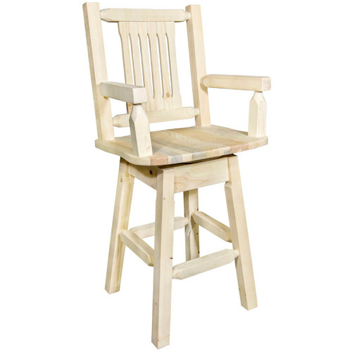 Denver Swivel Captain's Barstool