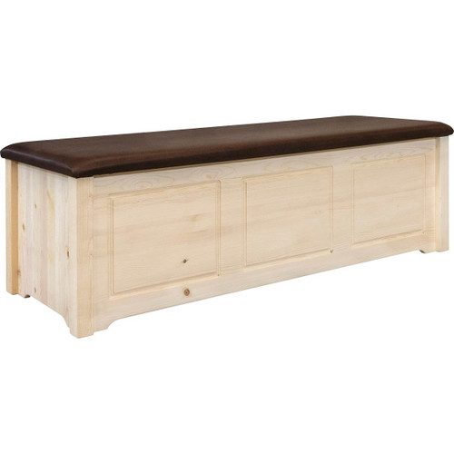 Denver Blanket Chest with Saddle Seat & Lacquered