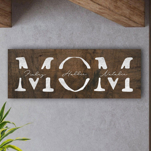 Lodge Mom Personalized Sign - Medium