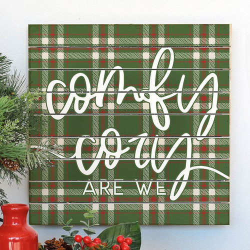 Cozy Plaid Wall Art