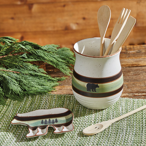 Bear Ridge Ceramic Kitchen Accessories