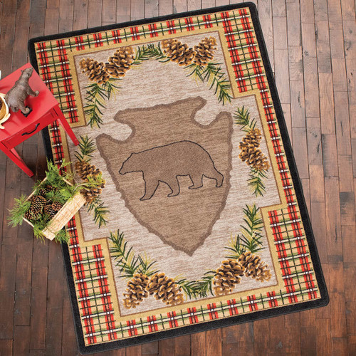Arrowhead Bear Rug - 2 x 8 Arrowhead Bear Rug - 2 x 8