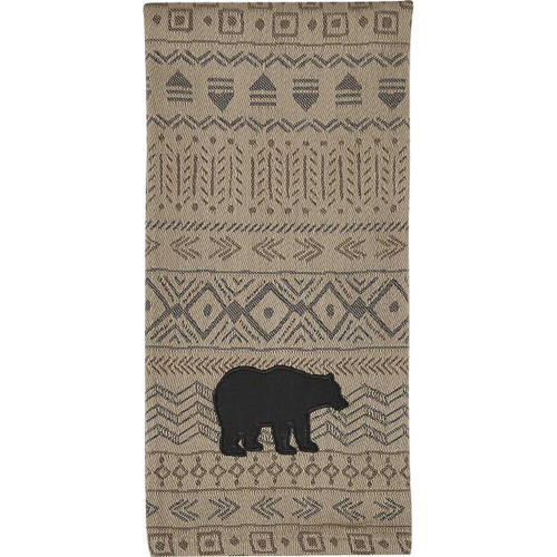 Tribal Mountain Bear Decorative Dishtowel - Set of 2